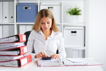 Business Frau Finanzen