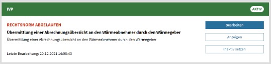 IVP Rechtsform abgelaufen